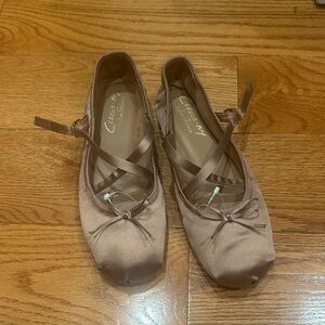 Circus by Sam Edelman Brown Ballet Flats